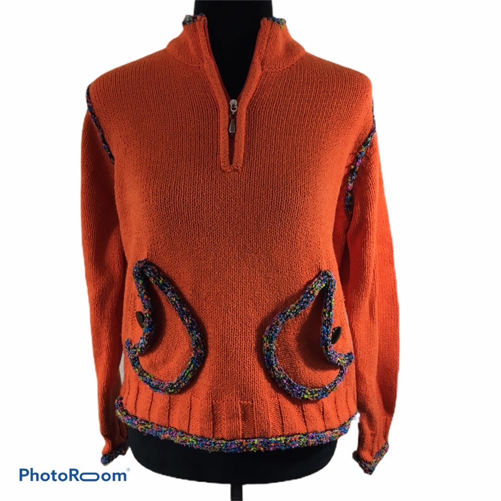 FIA Italia Vintage Hand Loomed Sweater Size Medium